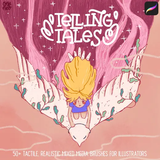 Telling Tales brushes — Procreate brush