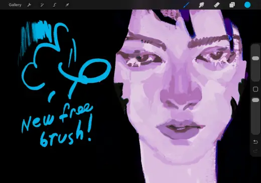 The ride inker brush — Procreate brush