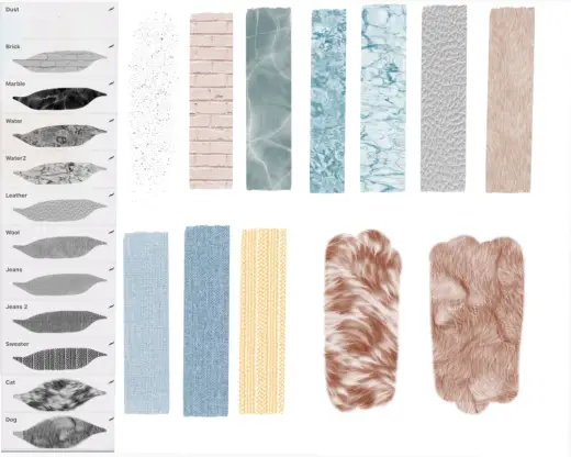 FREE Texture brushes — Procreate brush