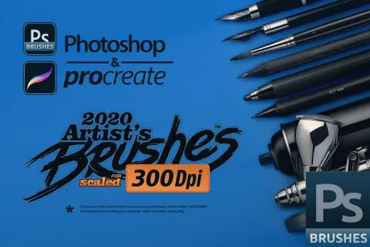 [Paid] RM Artist’s Brushes (for 300 DPI) — Procreate brush