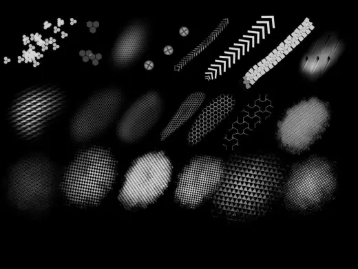Carbon fiber Brushes — Procreate brush