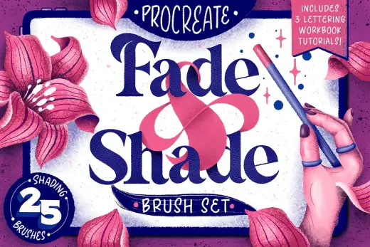 [Paid] Fade & Shade Brush Set & Tutorials — Procreate brush