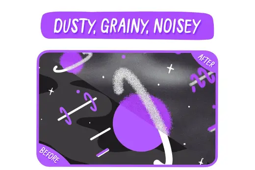 [Paid] LUNAR NOISE – For Procreate — Procreate brush