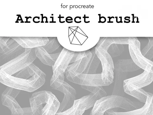 Architect brush FREE — Procreate brush