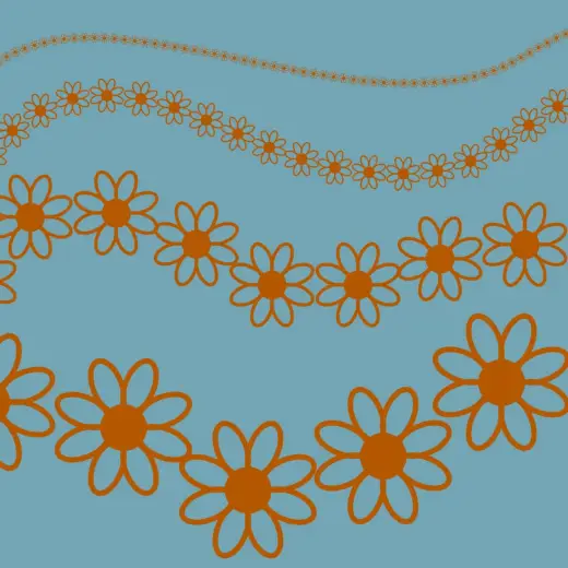 Free flower stamp — Procreate brush