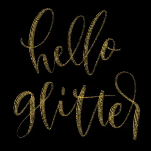 Free glitter brush — Procreate brush