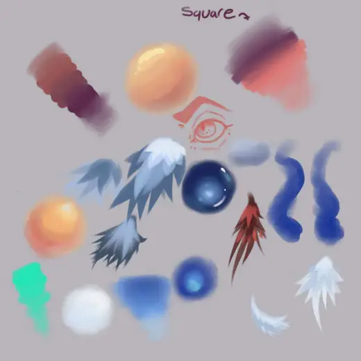 Bepis sai lookalike brushset — Procreate brush