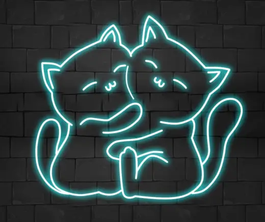 Cartoon Neon Brush — Procreate brush