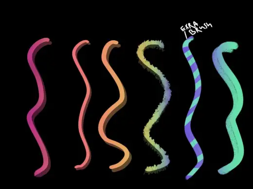 5 free procreate shadow brushes — Procreate brush