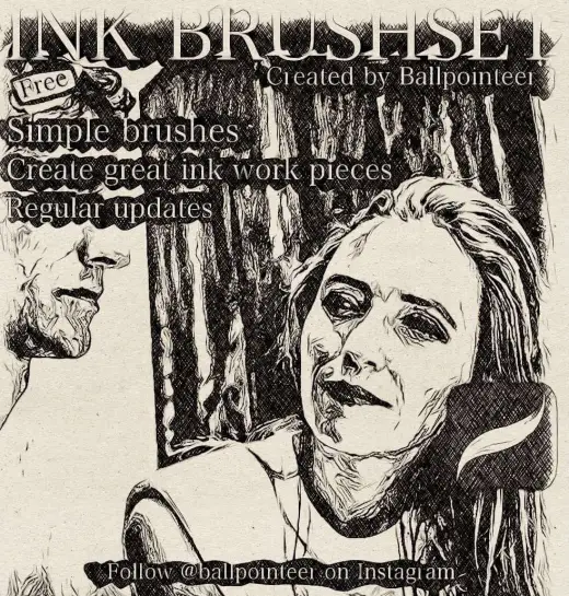 Ink Brushset — Procreate brush