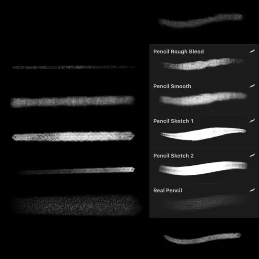 Free Pencil Brushes — Procreate brush