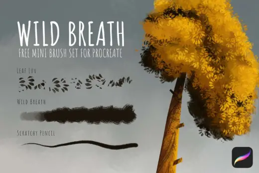 Free Mini Brush Pack — Procreate brush
