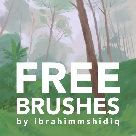 Free Brush by Ibrahimmshidiq — Procreate brush