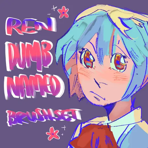 Ren’s huge dumb-named brushset — Procreate brush