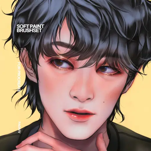 padivv Soft Paint Brushset for Procreate — Procreate brush