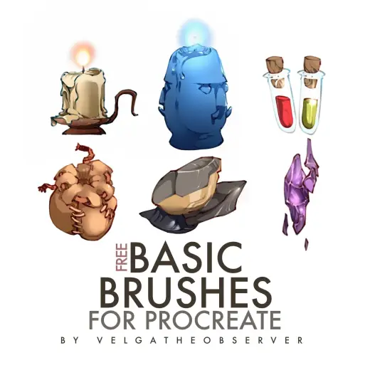 Free Basic Brushes for Procreate — Procreate brush