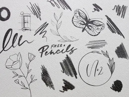 17 FREE Procreate Pencil brushes — Procreate brush