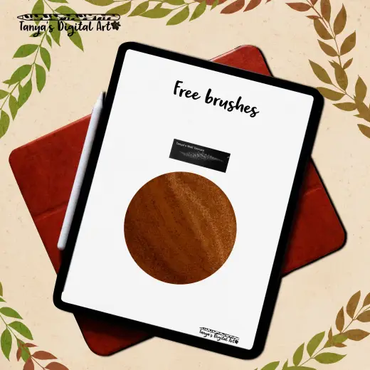 FREE wall texture brush — Procreate brush