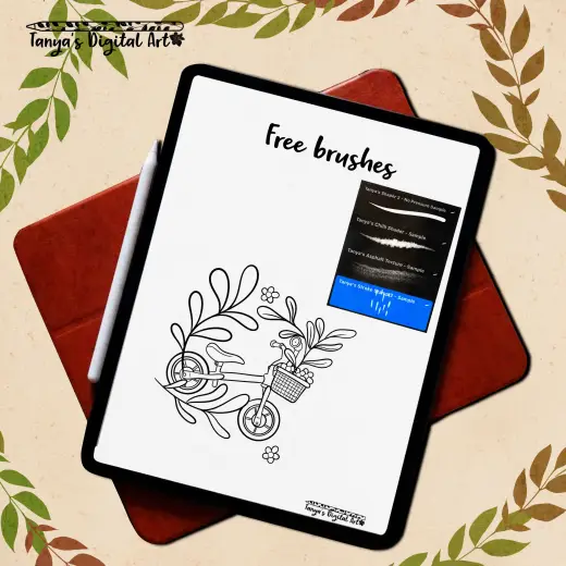 Free brush sample — Procreate brush