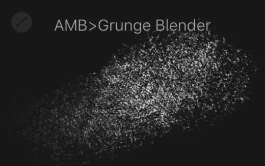 Grunge Blender brush — Procreate brush