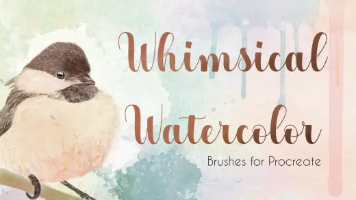 Whimsical Watercolor Procreate Brushes — Procreate brush
