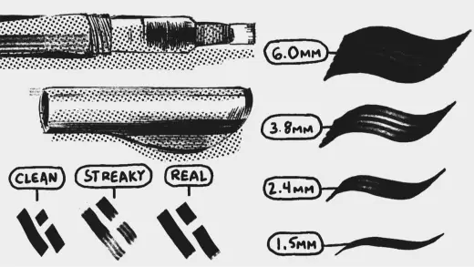 Real Parallel Pens — Procreate brush