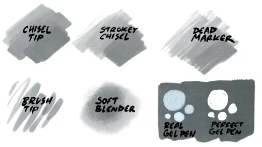 Real Markers — Procreate brush