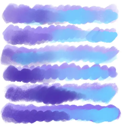 CSP Inspired Gouache Brushes for Procreate — Procreate brush
