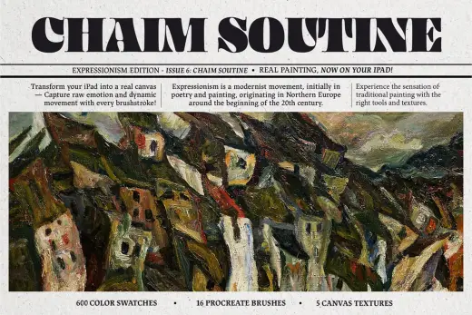 Chaim Soutine Procreate Kit — Procreate brush