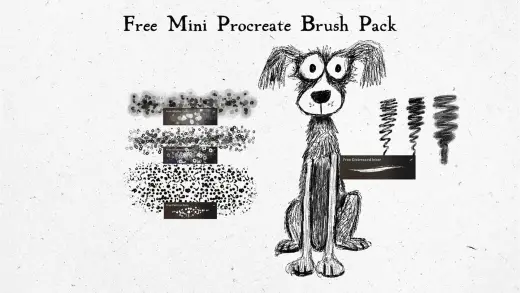 Free Mini Brush Set For Procreate — Procreate brush