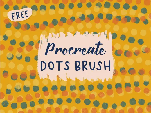 Free Procreate Dots Brush — Procreate brush
