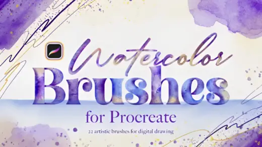 Watercolor Procreate Brushes — Procreate brush