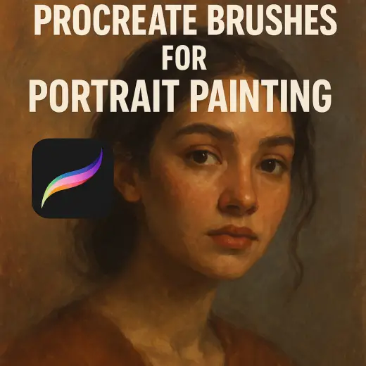Free Procreate Brushes for Stunning Portrait Painting — Procreate brush