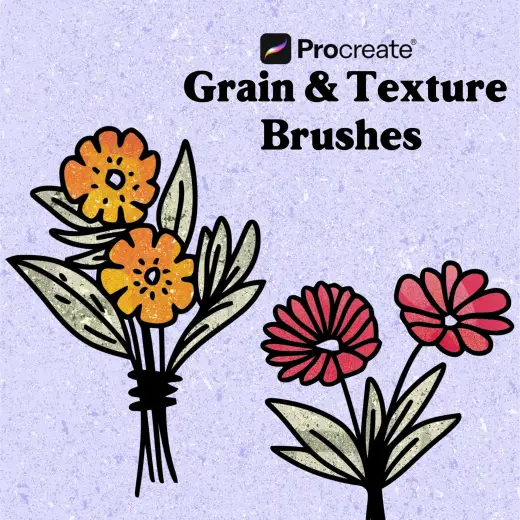 FREE Procreate Brush Set – 11 Grain Textured Brushes — Procreate brush