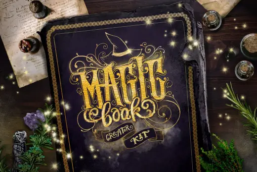 [Paid] Magic Book Creator Kit — Procreate brush