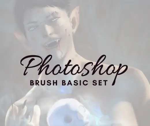 Photoshop Brushes  Digital Paintig  Basic set — Photoshop brush