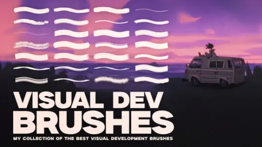 Visual Development – Brush Set — Photoshop brush