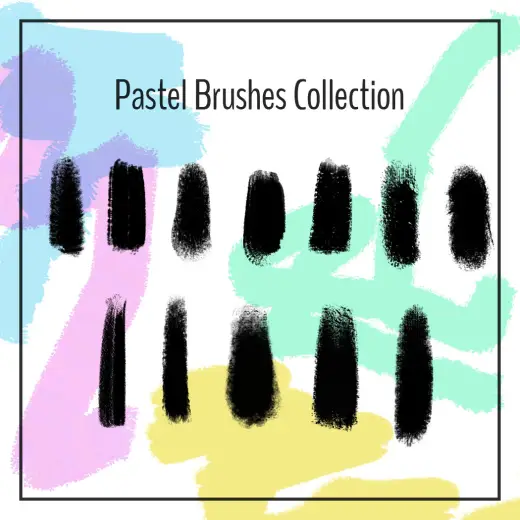 Pastel Brushes Collection — Procreate, Photoshop & Krita brush