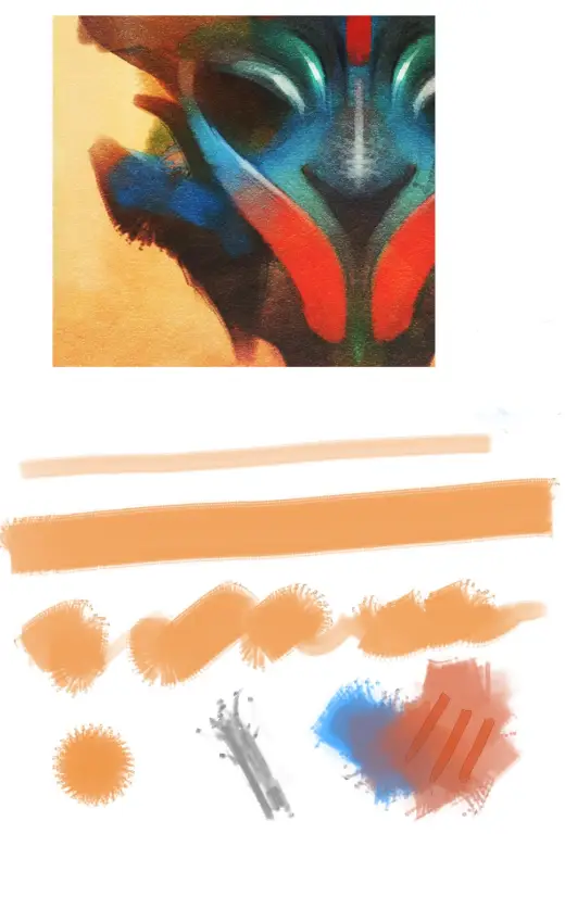 clip studio paint  painting brush — Clip Studio Paint brush