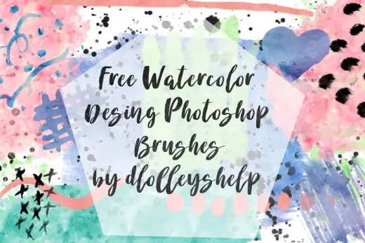 300 + Watercolor Brushes — Procreate, Photoshop & Krita brush