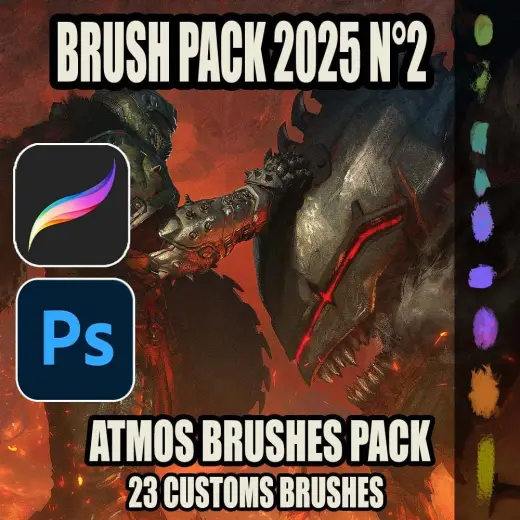 Atmos Brush Pack — Photoshop brush