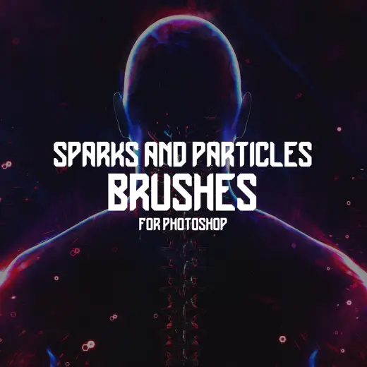20 SPARKS AND PARTICLES BRUSHES — Photoshop brush