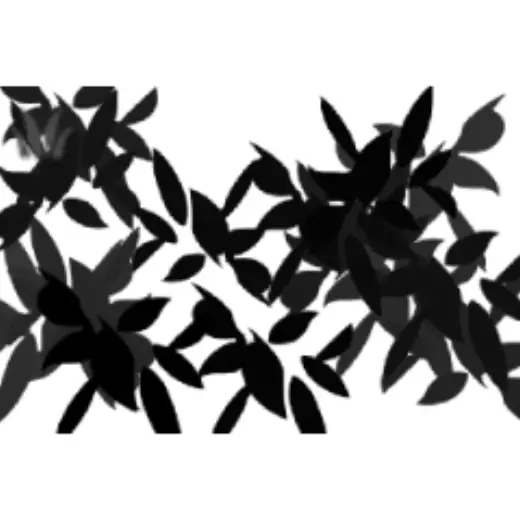 custom leaves — Clip Studio Paint brush