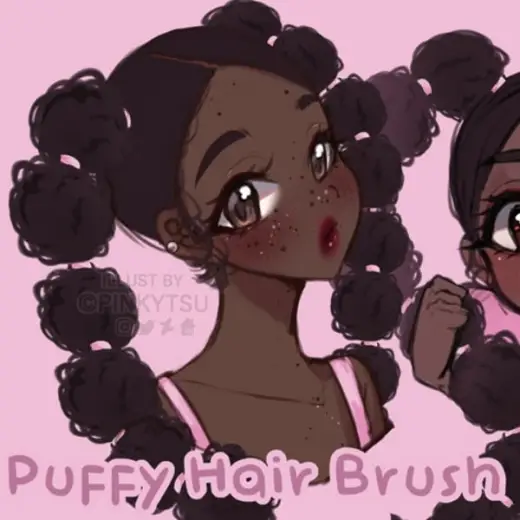 Bubble braid brush — Clip Studio Paint brush