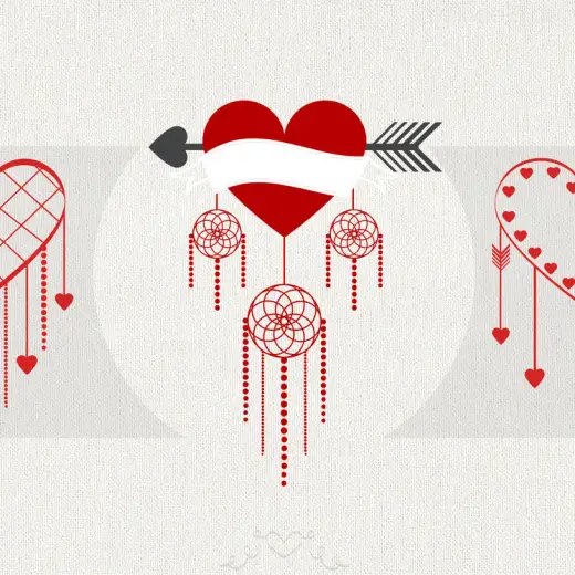 Valentine's Day Twist Brushes — Procreate, Photoshop & Krita brush