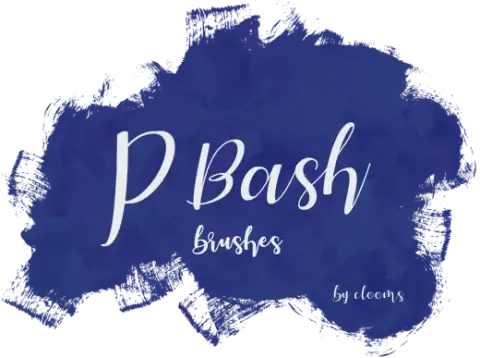 Pbash brushes — Krita brush