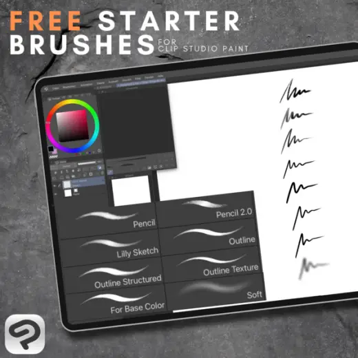Free Clip Studio Paint Brushes — Clip Studio Paint brush