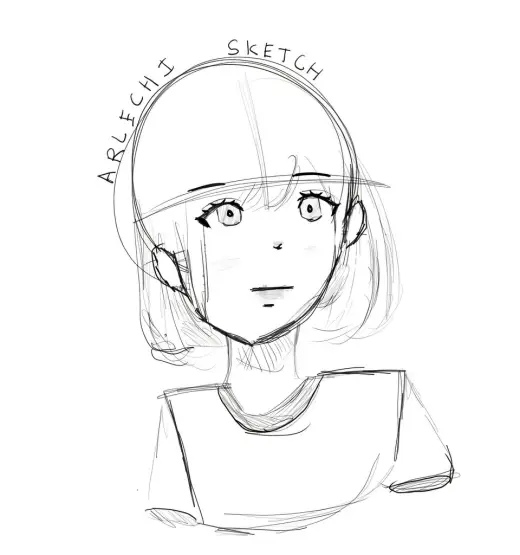 Arlechi sketch brush! — Krita brush