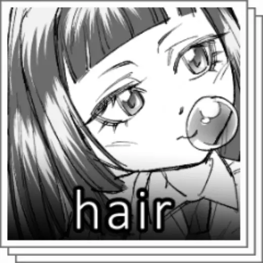 Hair Highlight — Clip Studio Paint brush
