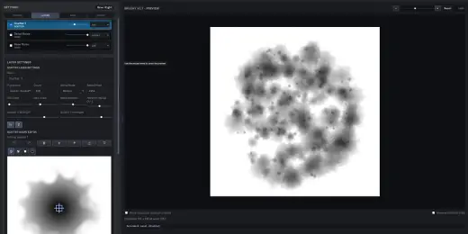 Brush tip texture tool — Krita brush